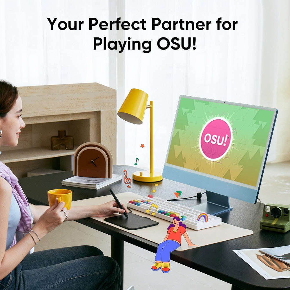 XPPen Deco 640 Graphics Drawing Tablet With Stylus