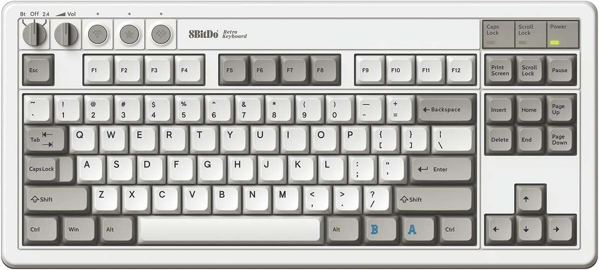 8BitDo Retro Mechanical Keyboard - M Edition