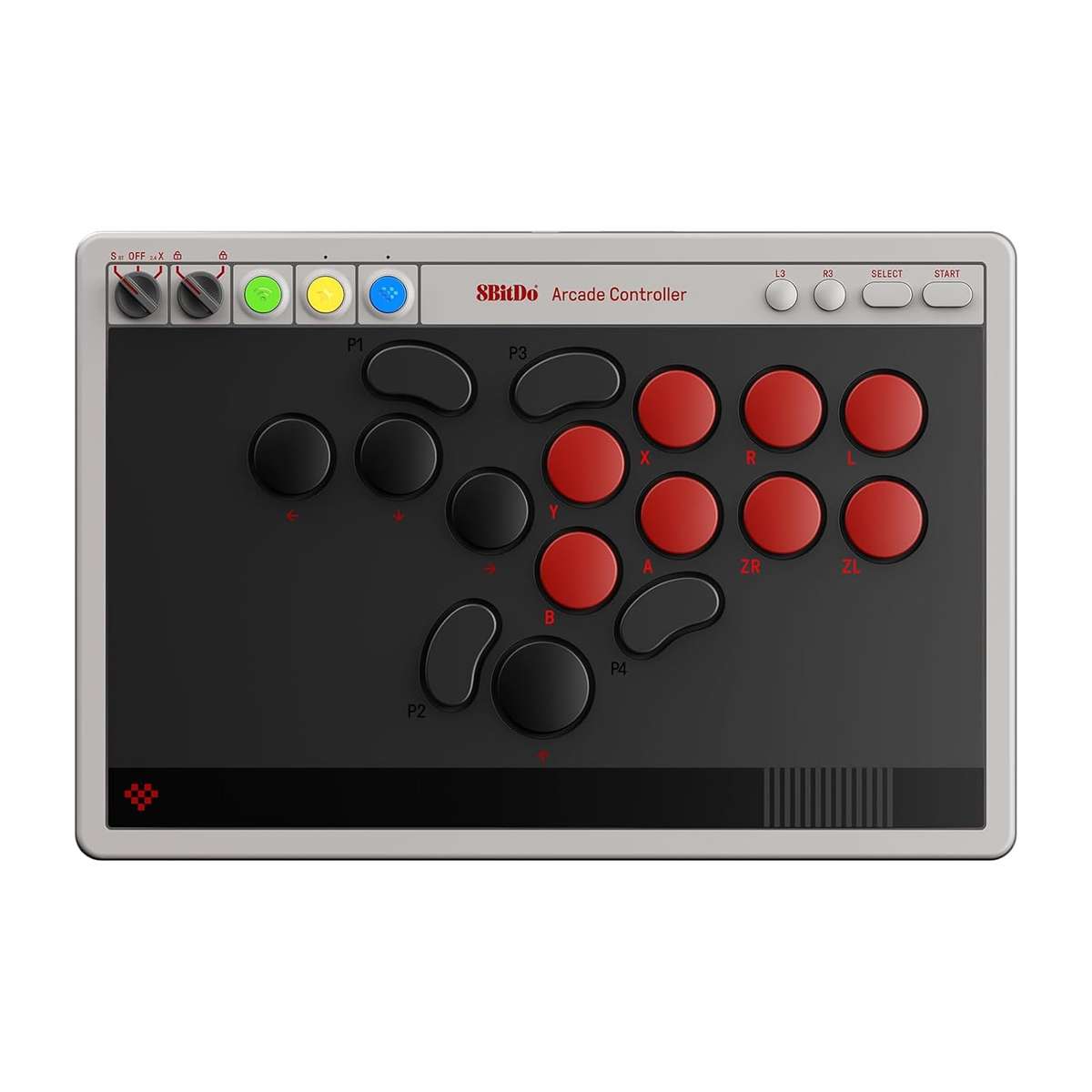 8BitDo Retro Wireless All-Button Arcade Controller For Windows & Nintendo Switch/2