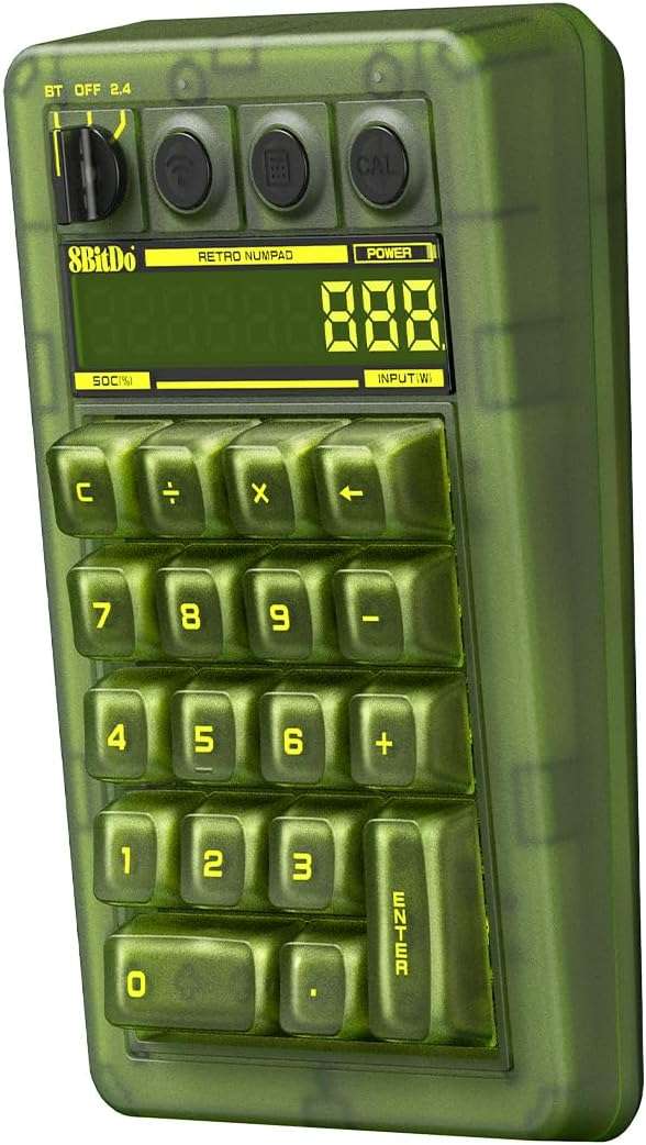 8BitDo Retro 18 Mechanical Numpad - Xbox Edition