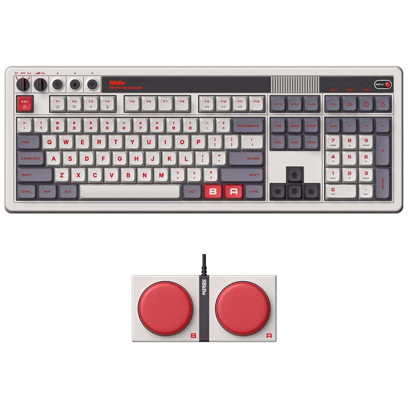 8BitDo Retro Mechanical Keyboard 108 Keys N Edition