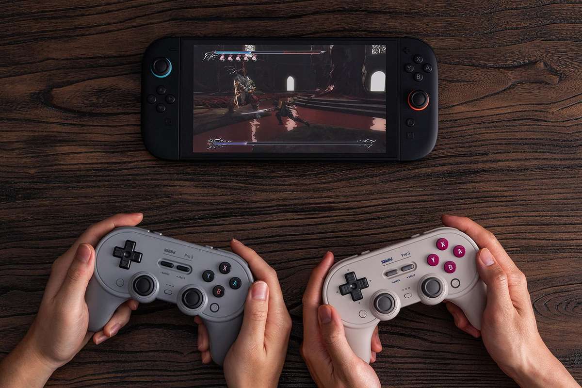 8BitDo Pro 3 Bluetooth Gamepad Controller For Switch Steam Windows & Mobile G Classic