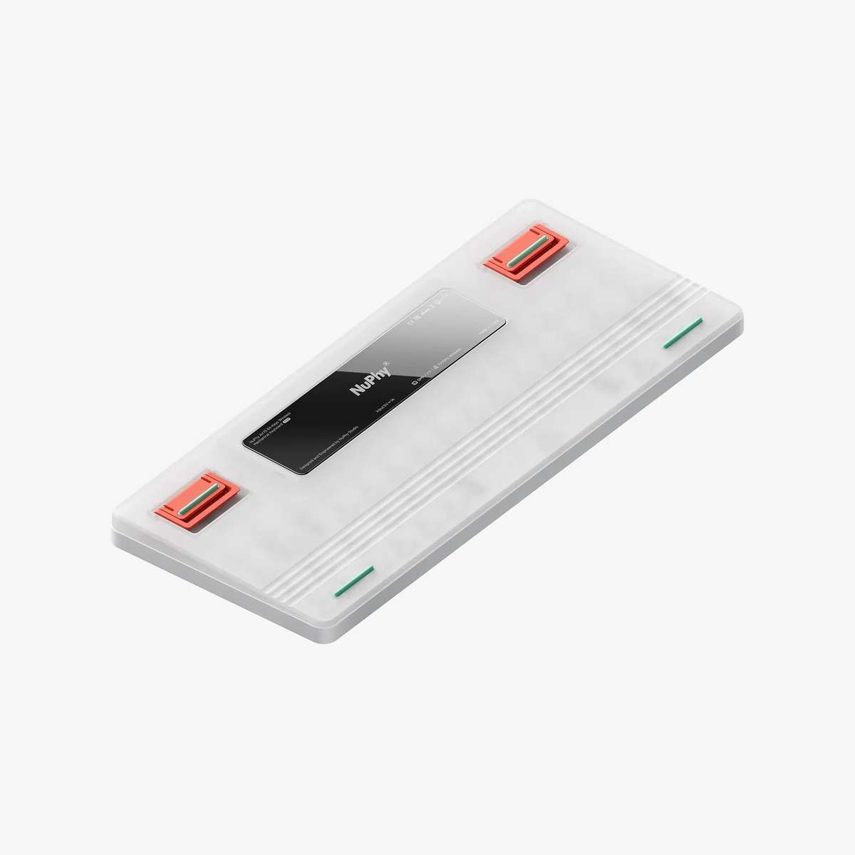 Unboxed NuPhy Air75 V2 Low-Profile Cowberry Switches Mechanical Keyboard Ionic White