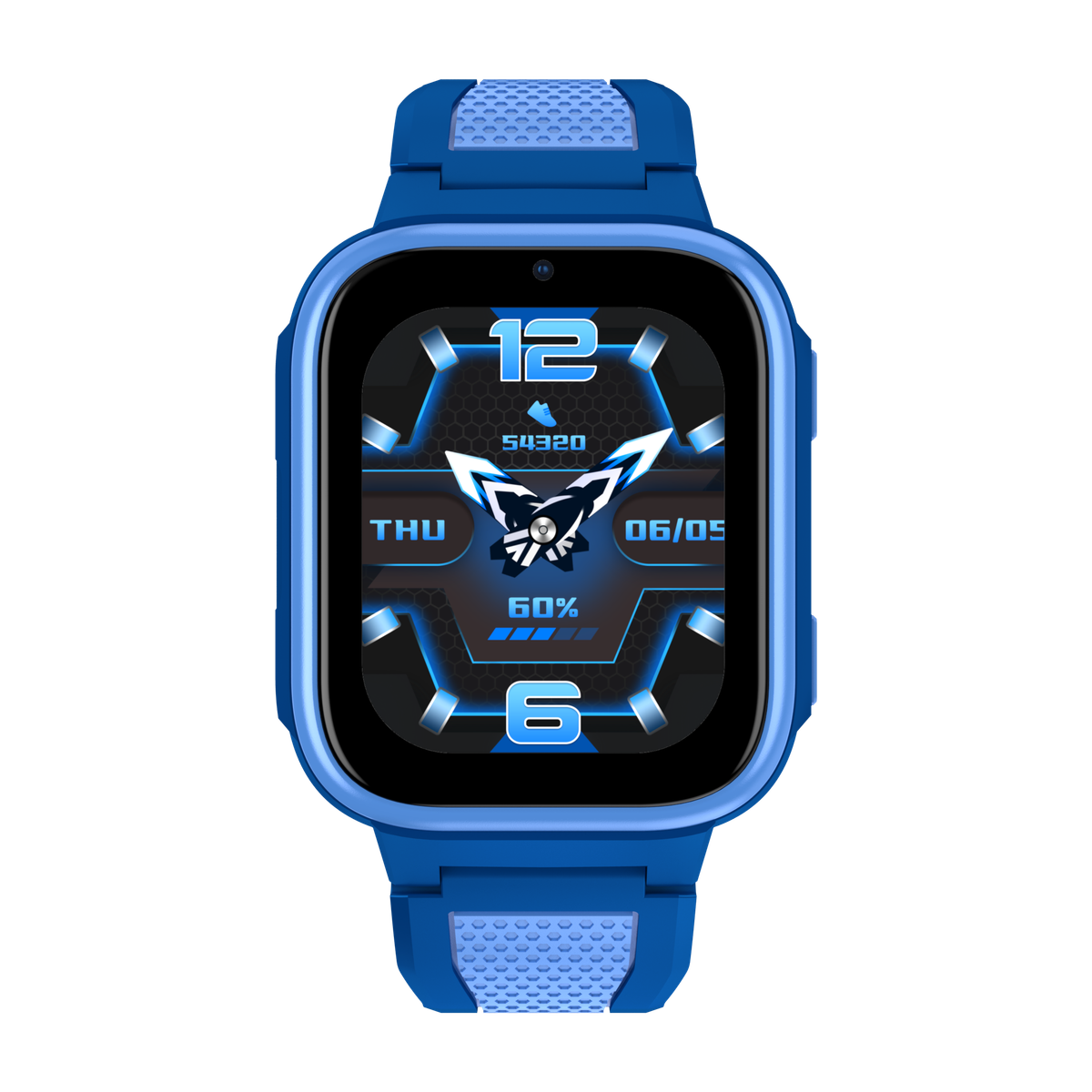 LAGENIO K10 Kids Phone Smart Watch & GPS Tracker With Parental Control App Blue