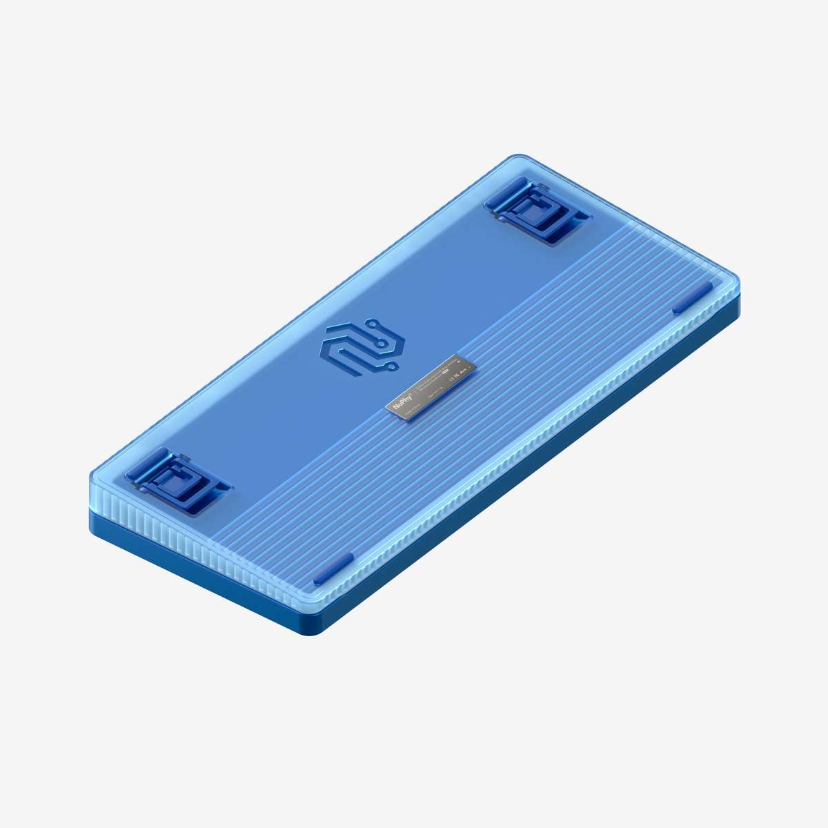 NuPhy Halo75 V2 Wireless Mechanical Keyboard (Raspberry Switches) Lagoon Blue