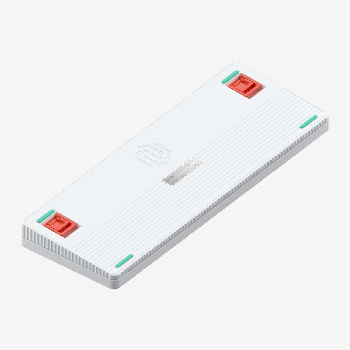 NuPhy Halo96 V2 Wireless Mechanical Keyboard (Blush Switches) Ionic White