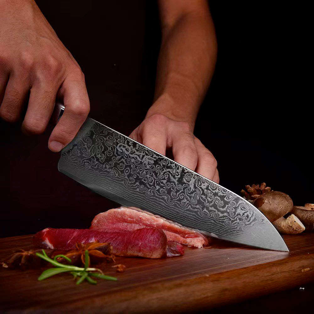 67 Layers VG10 Damascus Steel 8 inch Professional Chef Knife With Gift Box