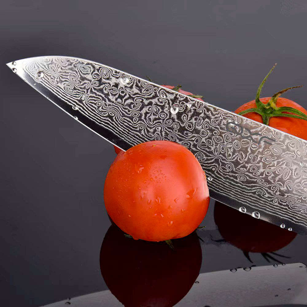 67 Layers VG10 Damascus Steel 8 inch Professional Chef Knife With Gift Box
