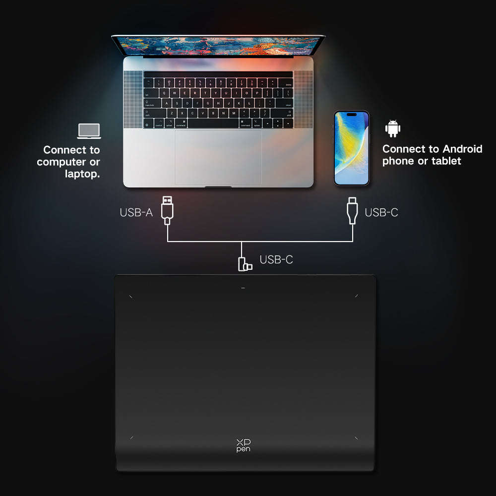 XPPen Deco Pro LW (Gen2) Graphics Drawing Tablet With K05
