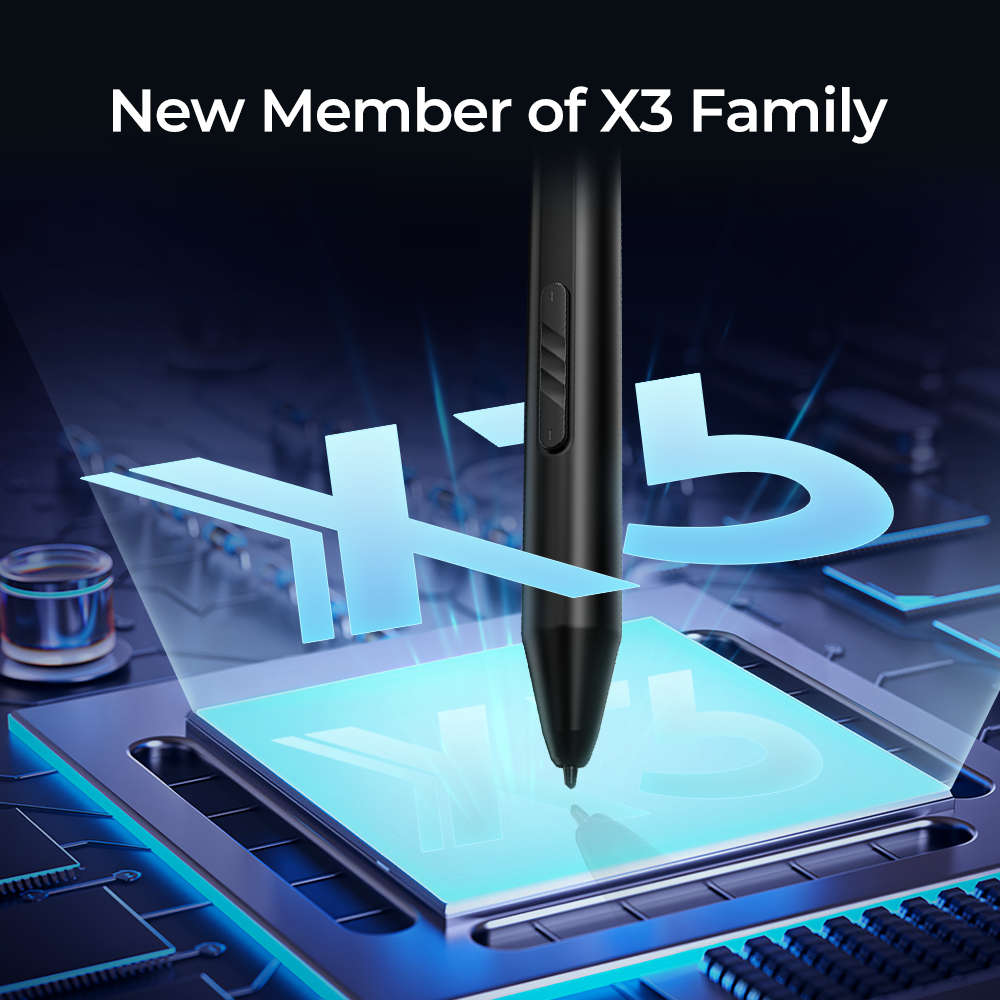 XPPen Deco M Graphics Drawing Tablet Black