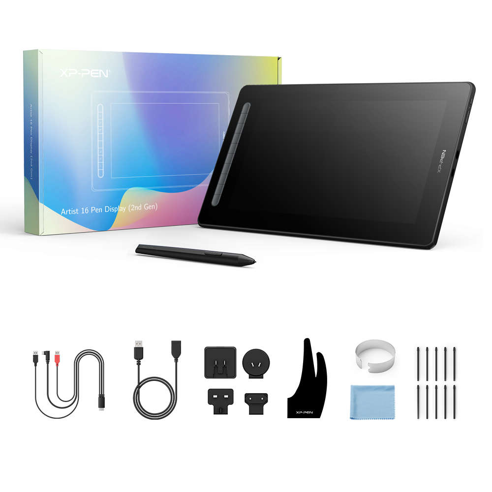 XPPen Deco M Graphics Drawing Tablet Black