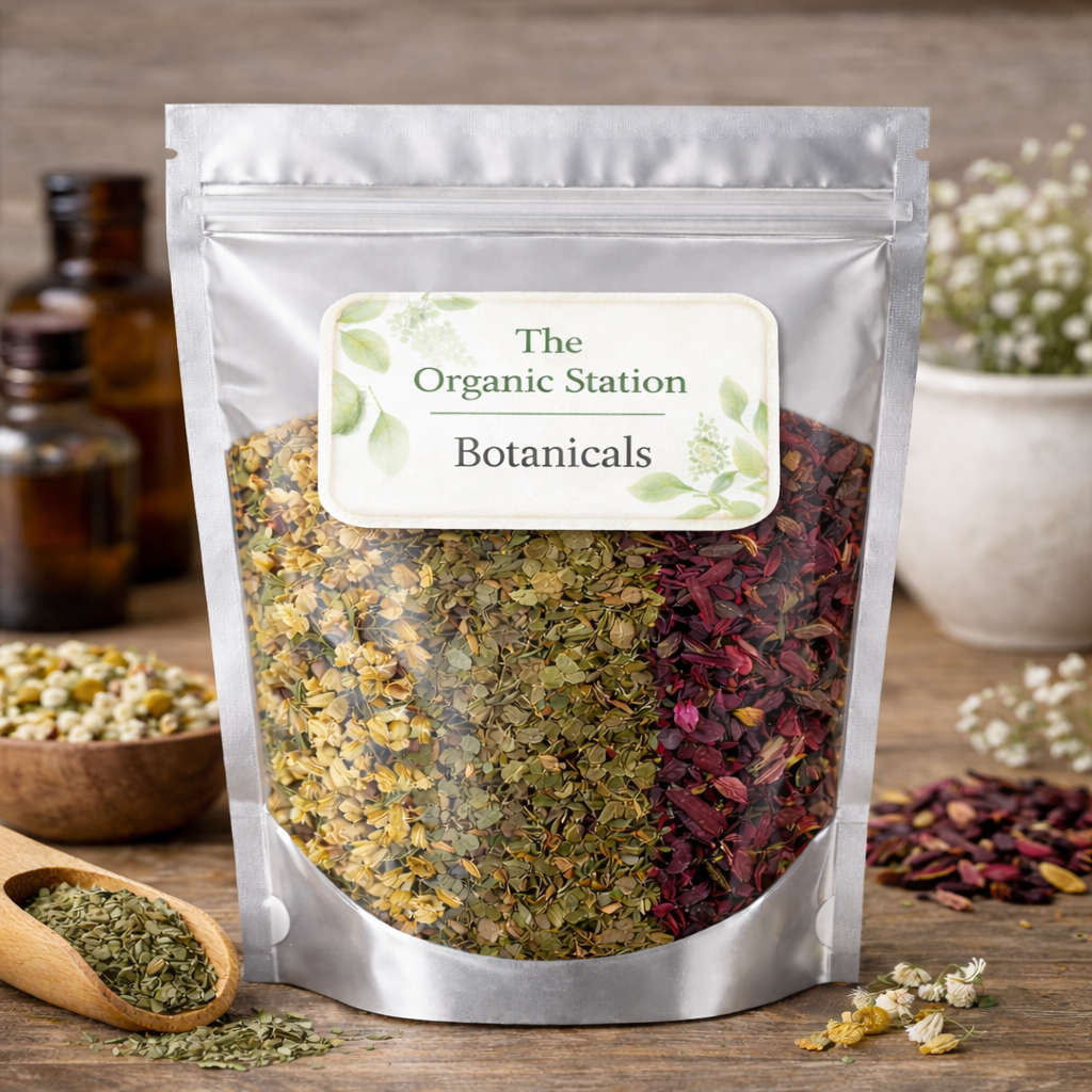Organic Station Dried Mullein Flowers - Per 100g