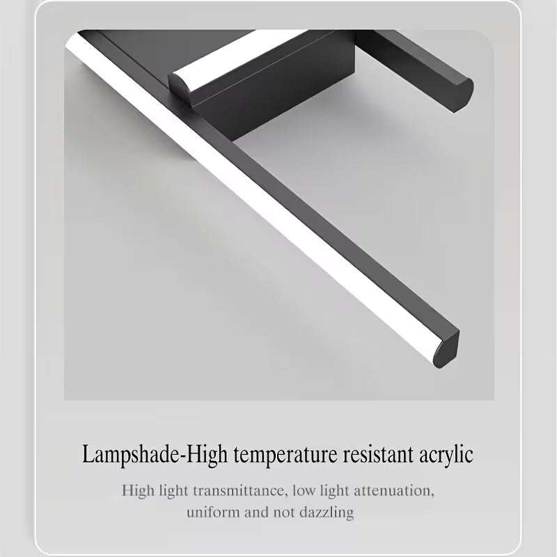 LED Ceiling Light, Elegant Design Ceiling Light, 4 Built-In LED Panels