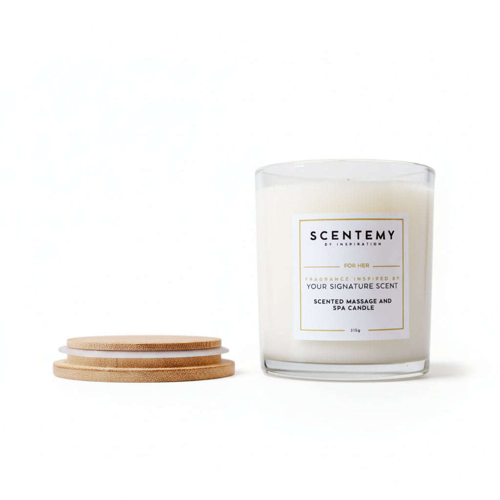 Inspired by Chanel No 5 Massage Candle