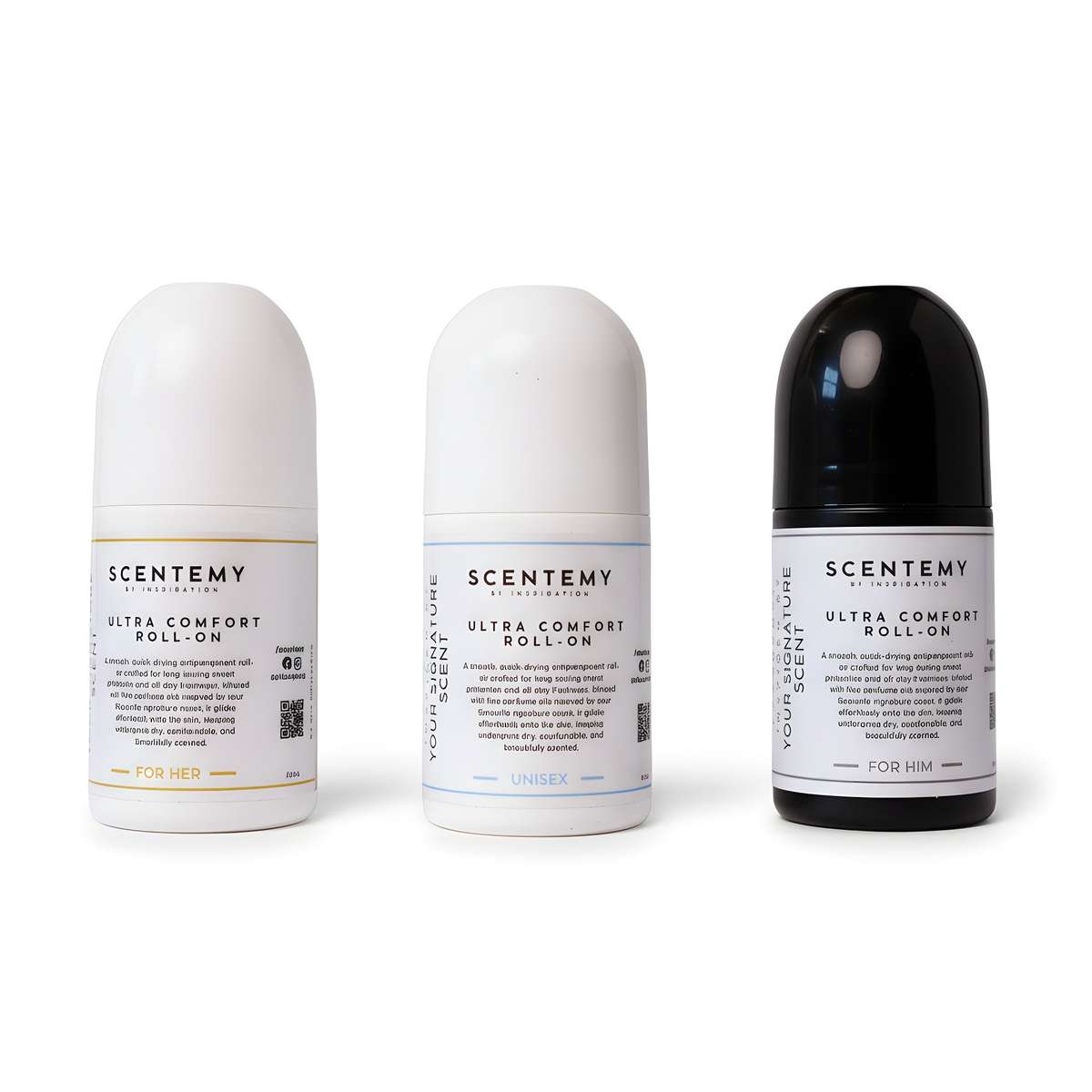 Scentemy No.296 Inspired By L'Eau d'Issey Issey Miyake Antiperspirant Roll-On For Him