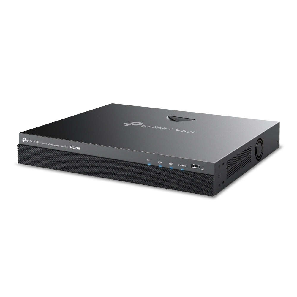 TP LINK VIGI NVR POE+ 93W 8CH 4K VGA/HDMI