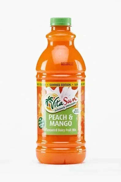 Vita Sun 9 X 1.5L Dairy Blend Peach Mango Fruit Drink (Sold 9 X 1.5L Per Case)