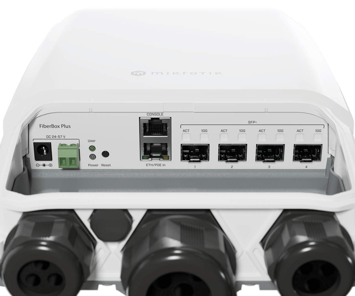 MikroTik FiberBox Plus with RouterOS L5 license
