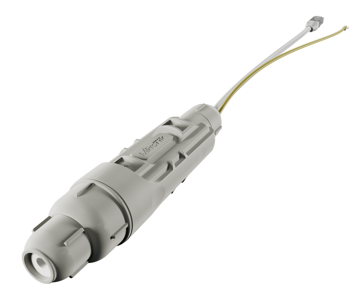 MikroTik Gigabit Ethernet Surge Protector in IP68 enclosure