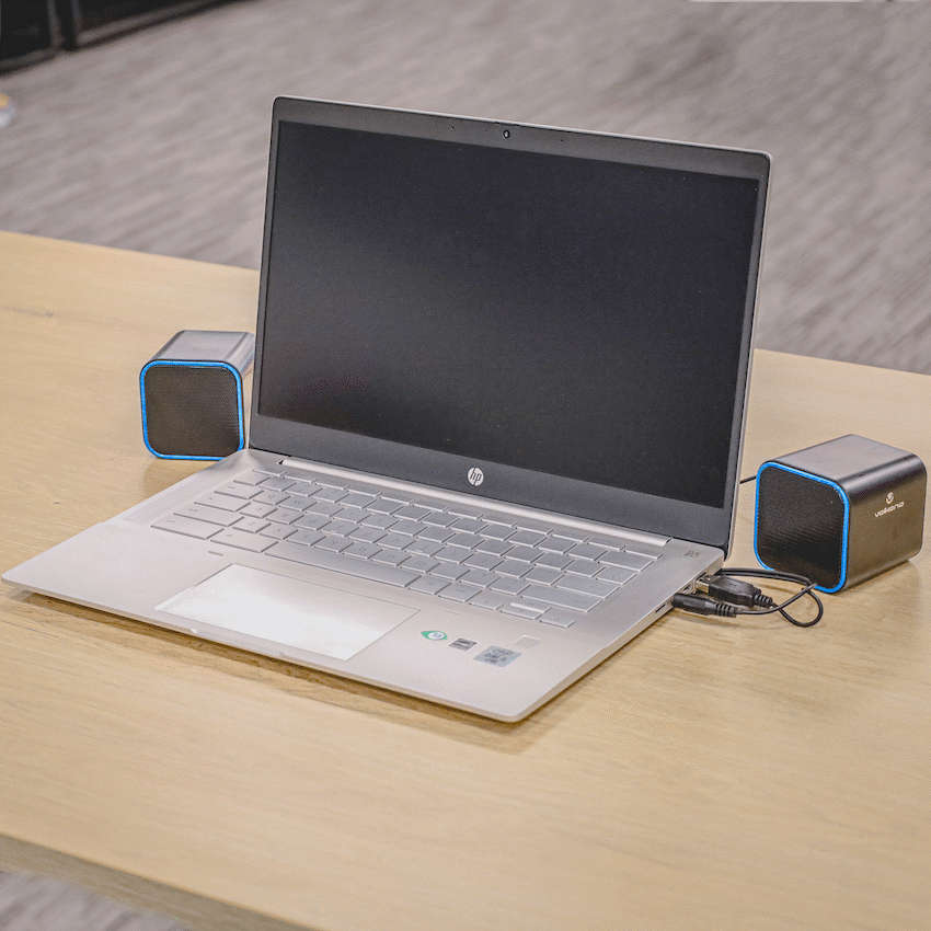 Volkano Diamond Series USB Speaker - Blue
