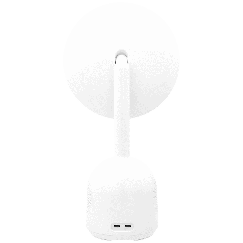 ZEN Unify Series Wireless Phone Charger with Bluetooth Speaker - White