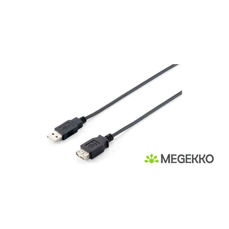 EQUIP CABLE, USB2.0 EXTENSION 5M BLK
