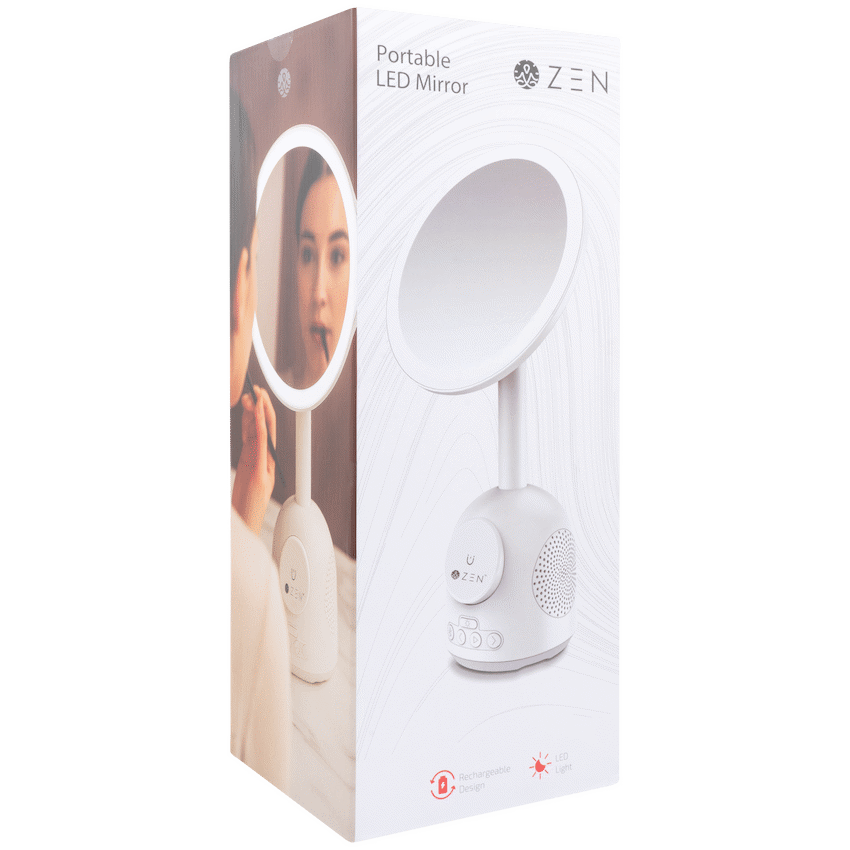ZEN Unify Series Wireless Phone Charger with Bluetooth Speaker - White