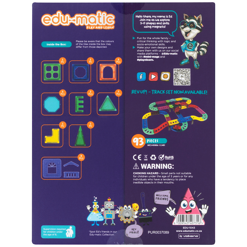 20 Magnetic Tiles and Windows