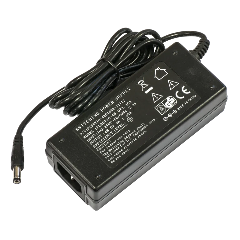 MikroTik Power Supply 48V 1.46A Straight DC plug
