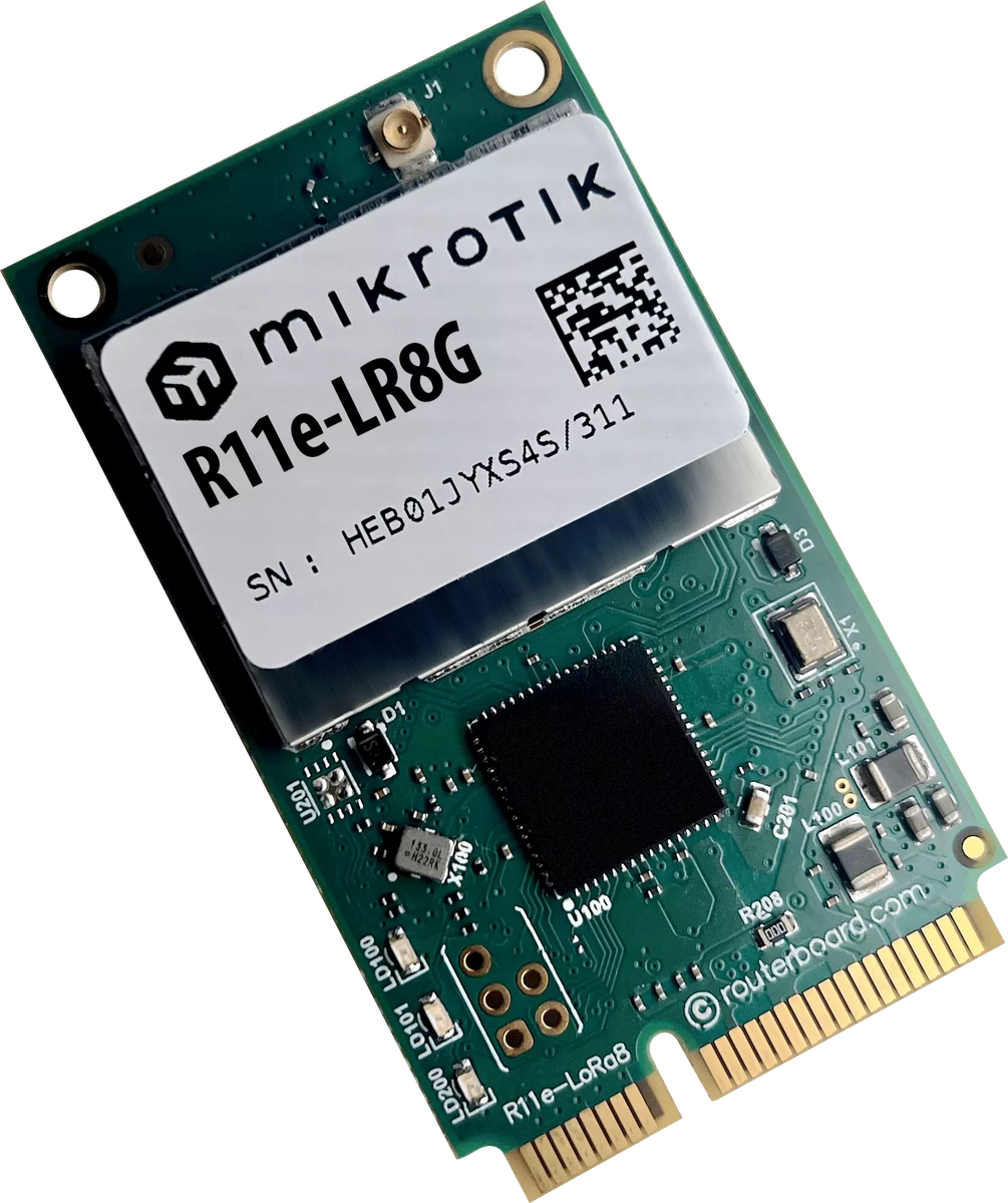 MikroTik LoRa Interface Card with built-in GPS | MT-R11E-LR8G