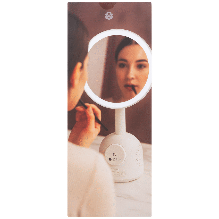 ZEN Unify Series Wireless Phone Charger with Bluetooth Speaker - White