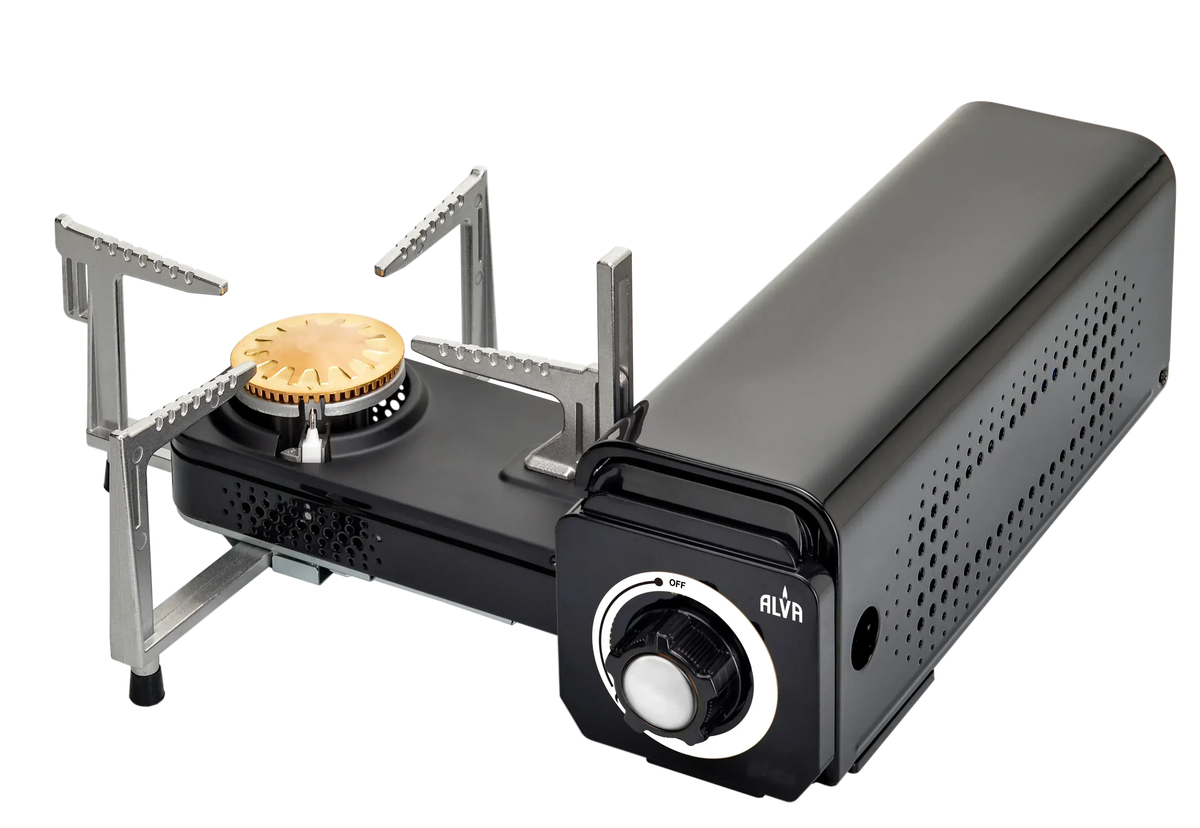 Alva Mini Fold-Up Butane Canister Camping Stove