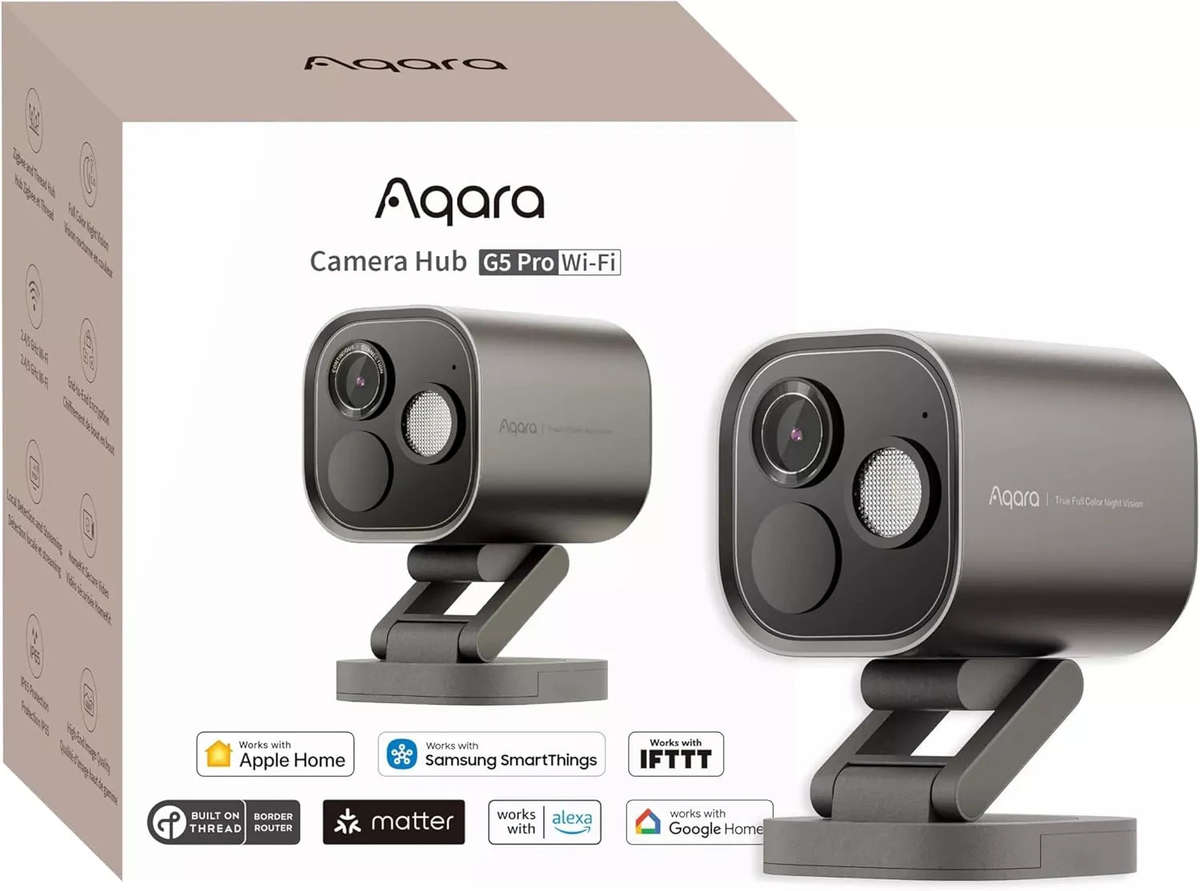 Aqara Camera Hub G5 Pro (WiFi, Shadow Gray) | AQ-HUB-CAM-G5-PRO-WIFI-G