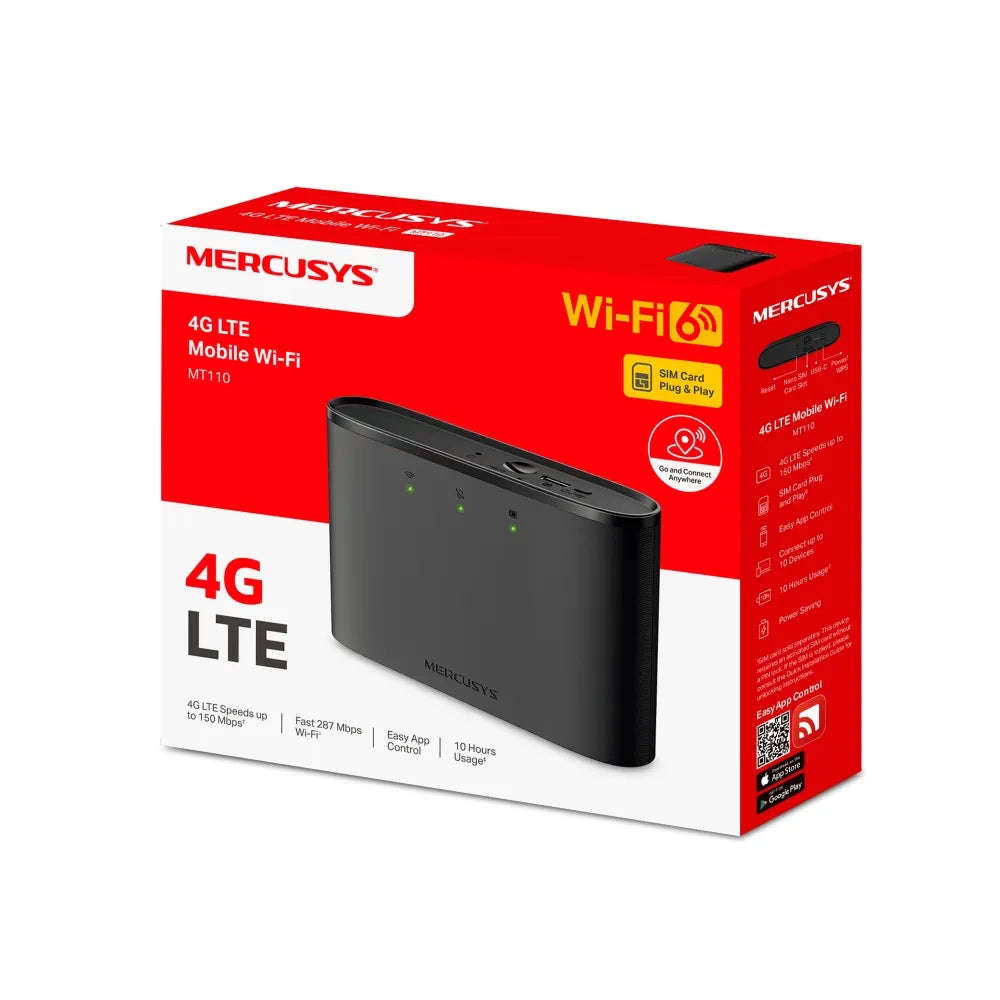 Mercusys MT110 4G LTE Mobile Wi-Fi Hotspot | MRC-MT110