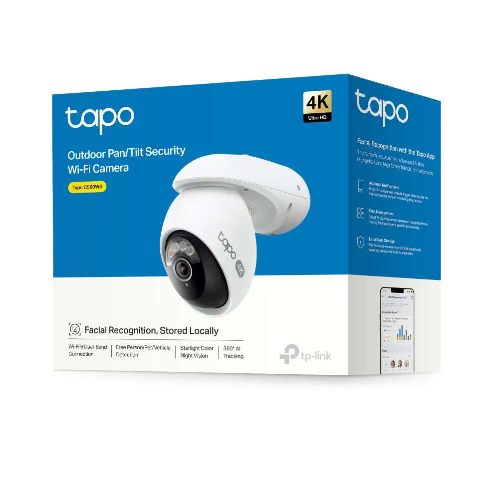 TP-Link Outdoor Pan/Tilt Security Wi-Fi Camera | Tapo C560WS