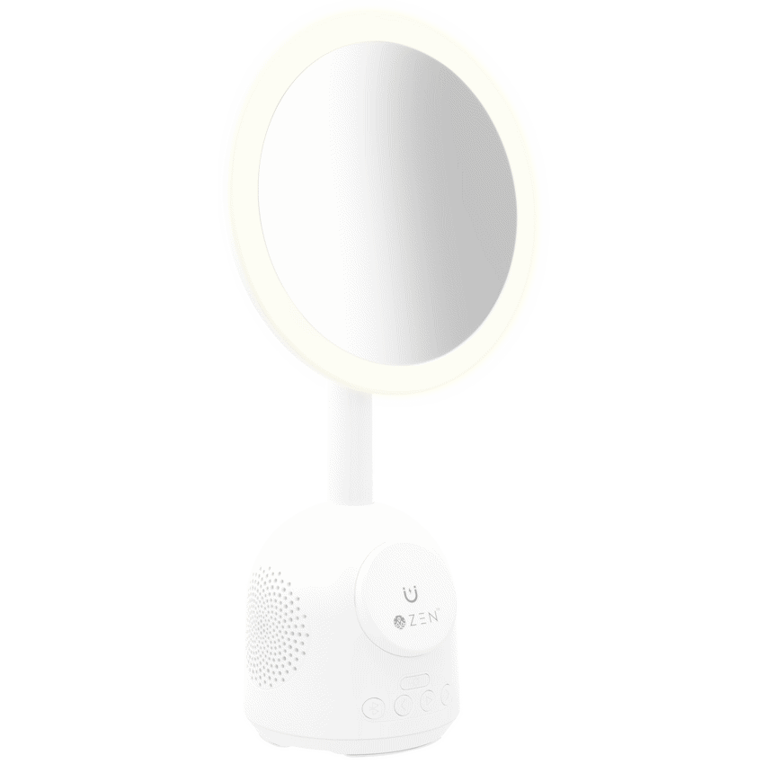 ZEN Unify Series Wireless Phone Charger with Bluetooth Speaker - White