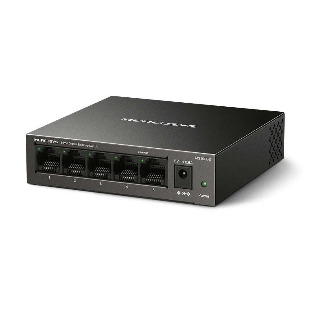 Mercusys 5-Port Gigabit Desktop Switch | MS105GS