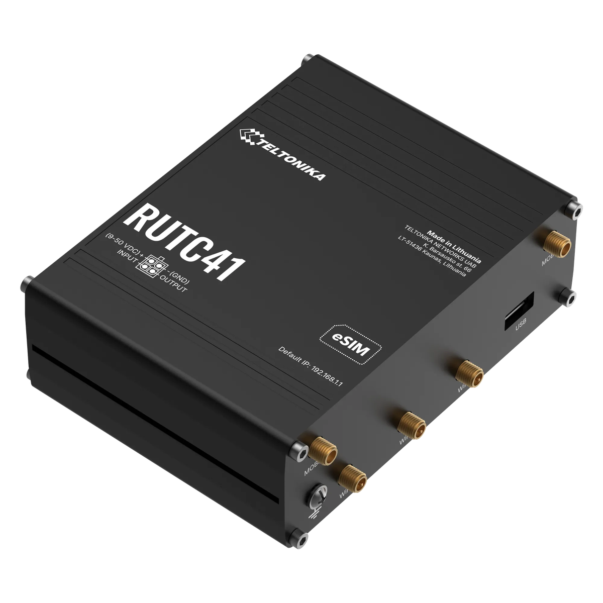 Teltonika industrial 4G Wireless Router with WiFi 6 | RUTC41