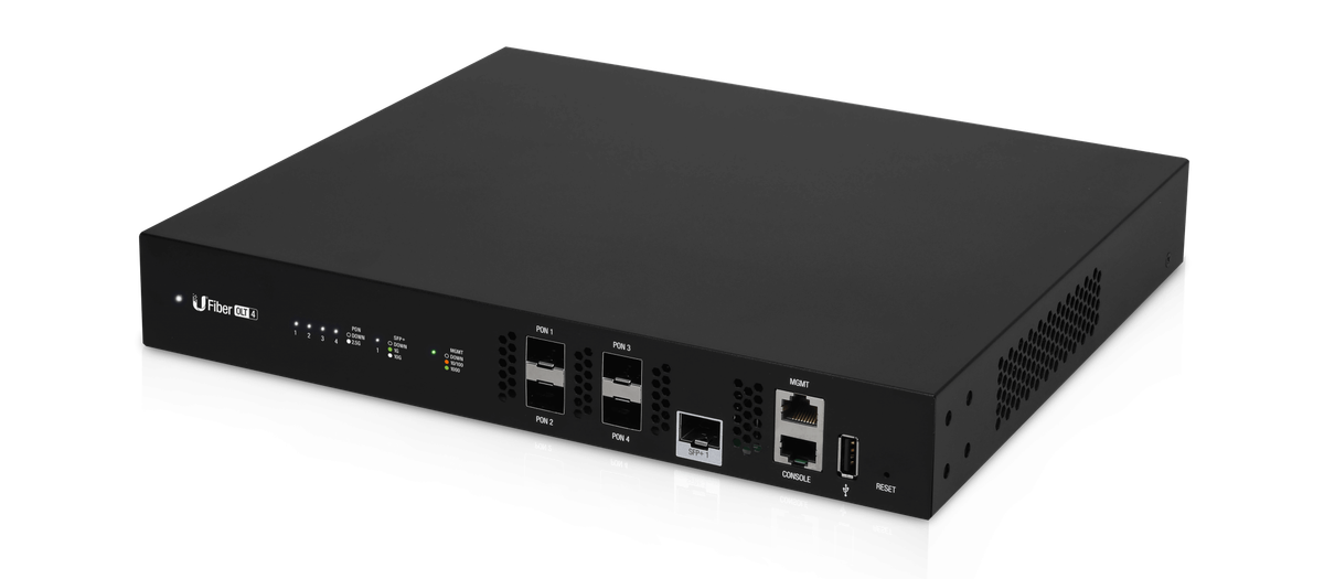Ubiquiti UISP UFiber GPON Headend OLT 4 Port 1SFP+ | UF-OLT-4