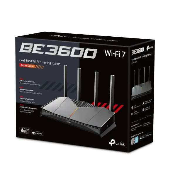 TP-Link Archer BE3600 Dual-Band Wi-Fi 7 Gaming Router