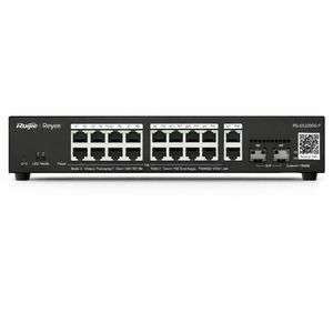 Reyee 16 Port 1GE PoE Switch with 2 x RJ45 1GE Uplinks and 2 x SFP 1GE Uplinks