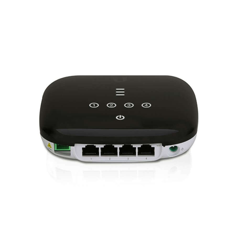 Ubiquiti UISP UFiber WiFi 4 GPON CPE with 4 GbE Ports | UF-WiFi