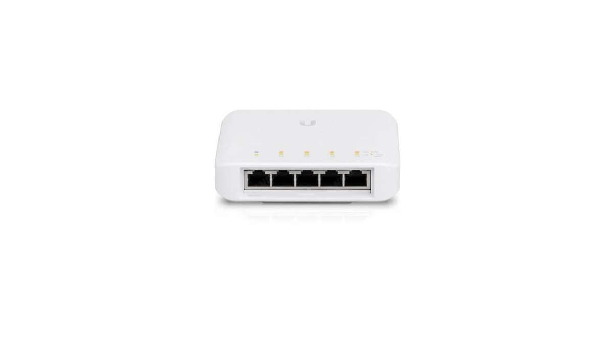 Ubiquiti UniFi Flex 5 Port Gigabit 1 PoE In 4 PoE Out Switch | USW-Flex