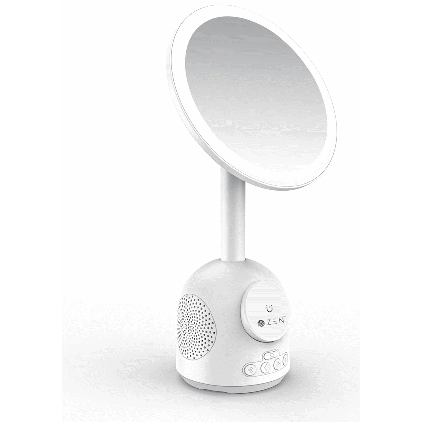 ZEN Unify Series Wireless Phone Charger with Bluetooth Speaker - White