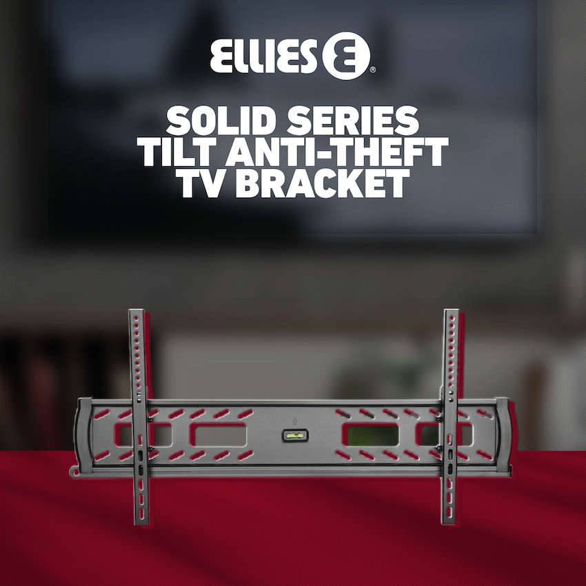 Ellies Solid Series Tilt Anti-Theft TV Bracket for 32'' - 90'' TV's