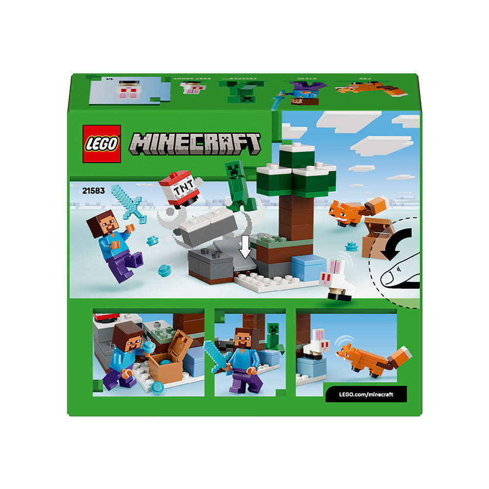 LEGO® Minecraft® Steves Taiga Adventure Gamer Gift 21583