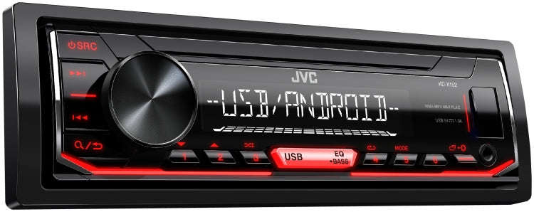 JVC KD-X152M 1-Din Digital Media Receiver