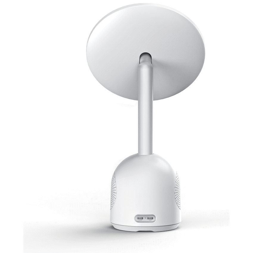 ZEN Unify Series Wireless Phone Charger with Bluetooth Speaker - White