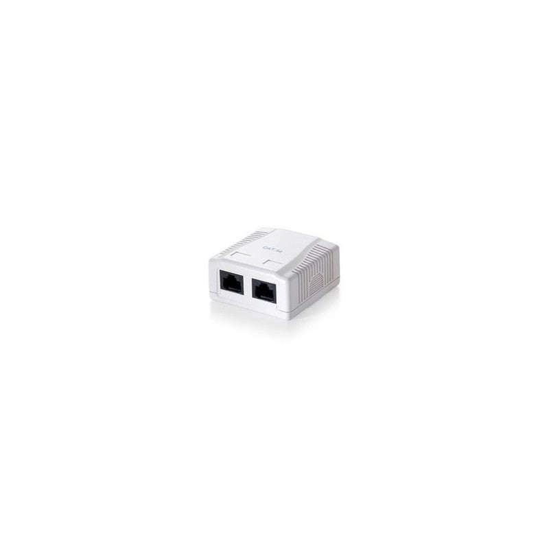 EQUIP WALLBOX, CAT5E UTP 2-PORT
