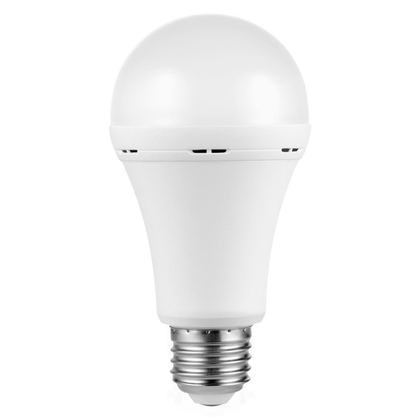 Switched 5w A60 Rechargeable E27 LED Light Bulb - WW